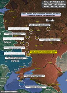 Military Situation In Ukraine On April 29, 2025 (Map Update)