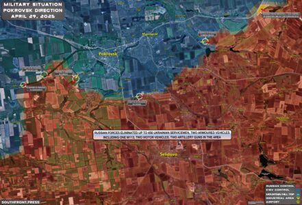 Military Situation In Ukraine On April 29, 2025 (Map Update)